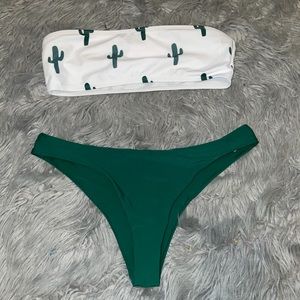 Zaful cactus bikini